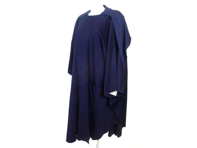Cappa in Lana Blu
