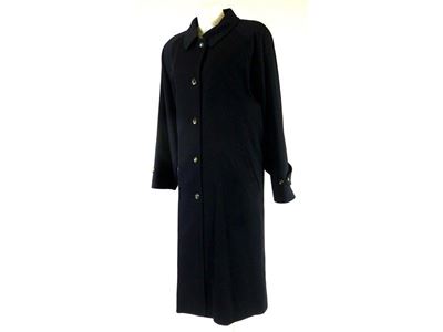 Cappotto in Cashmere Blu
