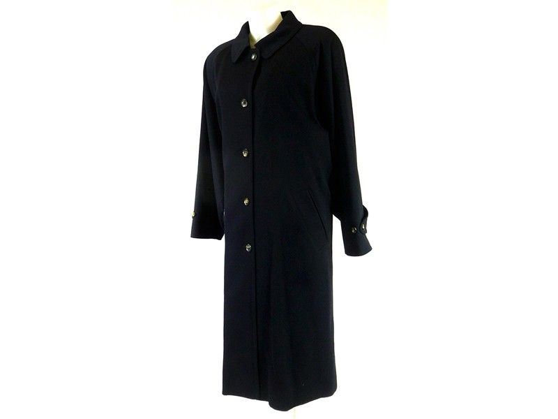 Cappotto in Cashmere Blu