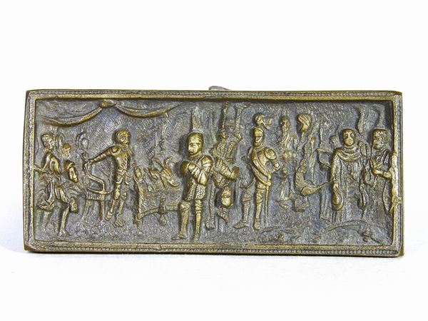 Bronze Plaque  - Auction Curiosities from the Home of a Collector - III - Maison Bibelot - Casa d'Aste Firenze - Milano