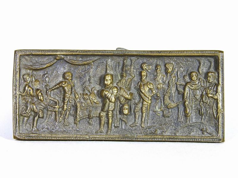 Formella in Bronzo