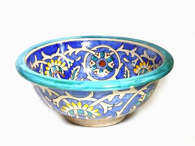 Bacile in Terracotta Smaltata