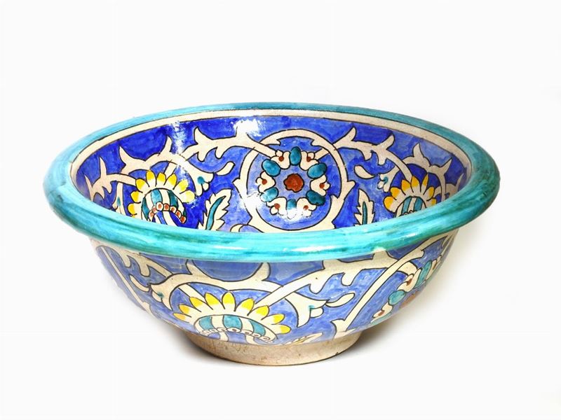 Bacile in Terracotta Smaltata