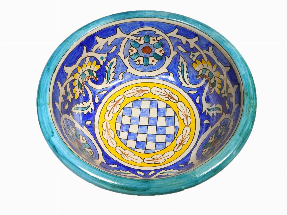 Bacile in Terracotta Smaltata