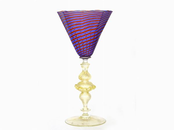 Blown Glass Chalice  - Auction Curiosities from the Home of a Collector - III - Maison Bibelot - Casa d'Aste Firenze - Milano