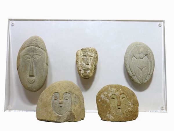 Collection of Stone Sculptures