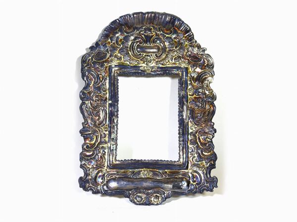 Cartagloria in argento  (XIX secolo)  - Asta Curiosità dalla dimora di un collezionista - III - Maison Bibelot - Casa d'Aste Firenze - Milano