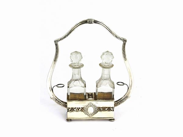 Silver Cruet  (Art Nouveau Period)  - Auction Antique Furniture and Old Master Paintings from a house in Florence - II - Maison Bibelot - Casa d'Aste Firenze - Milano