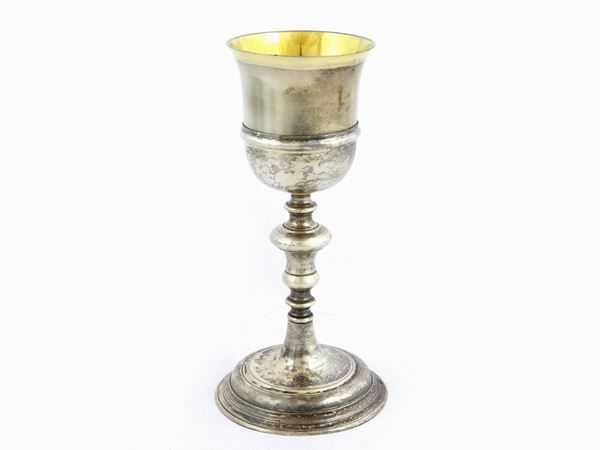 Silver-plated Lithurgical Chalice  (Tuscan, 18th Century)  - Auction Antique Furniture and Old Master Paintings from a house in Florence - II - Maison Bibelot - Casa d'Aste Firenze - Milano