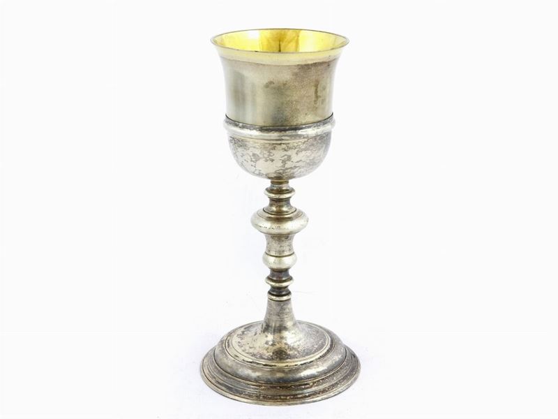 Calice Liturgico in Metallo Argentato