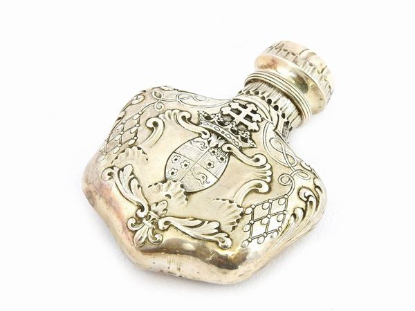 Silver Liqueur Flask  (19th Century)  - Auction Antique Furniture and Old Master Paintings from a house in Florence - II - Maison Bibelot - Casa d'Aste Firenze - Milano