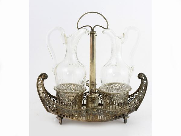 Silver Cruet  (Paris, late 18th Century)  - Auction Antique Furniture and Old Master Paintings from a house in Florence - II - Maison Bibelot - Casa d'Aste Firenze - Milano