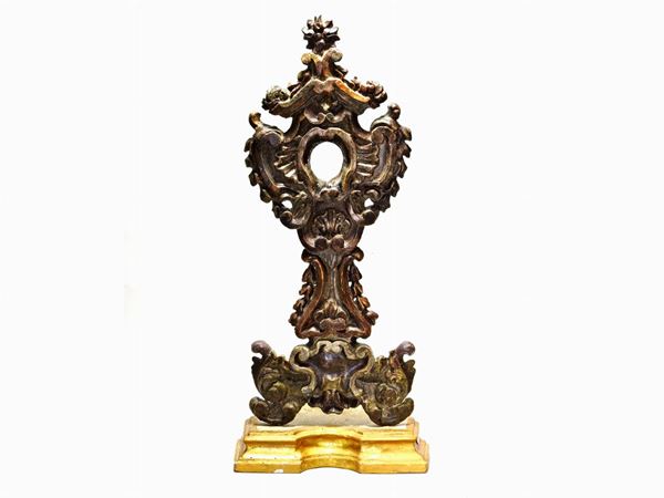 Giltwood Reliquary  (Tuscany, 18th Century)  - Auction Antique Furniture and Old Master Paintings from a house in Florence - II - Maison Bibelot - Casa d'Aste Firenze - Milano