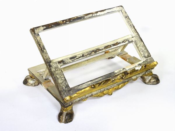 Giltwood Book Stand  (Tuscany, 18th Century)  - Auction Antique Furniture and Old Master Paintings from a house in Florence - II - Maison Bibelot - Casa d'Aste Firenze - Milano