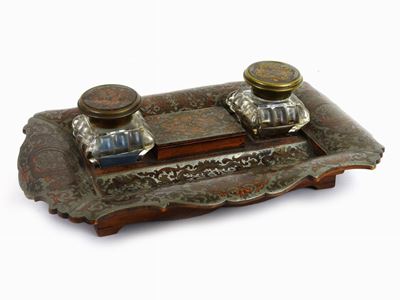 Calamaio Realizzato in Stile Boulle