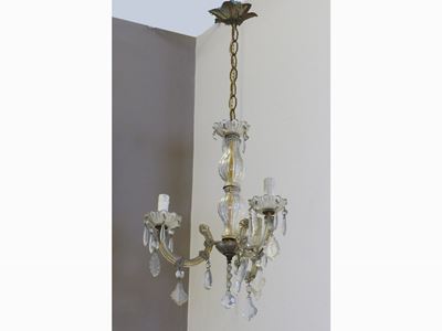 Piccolo Lampadario in Vetro