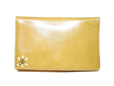 Borsa a Mano in Pelle Color Cuoio