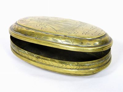 Tabacchiera in Ottone