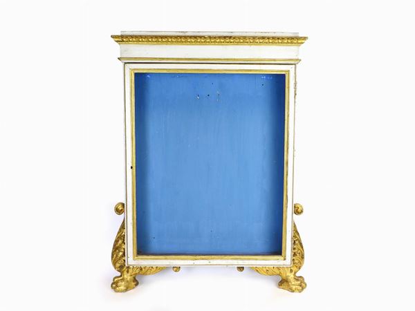 Lacquered and Giltwood Cabinet  (Toscana, fine del XVIII secolo)  - Auction Antique Furniture and Old Master Paintings from a house in Florence - II - Maison Bibelot - Casa d'Aste Firenze - Milano