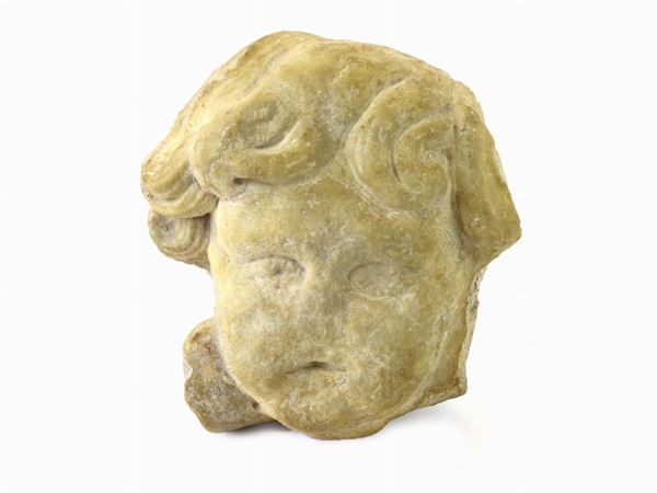 Marble Fragment of a Head