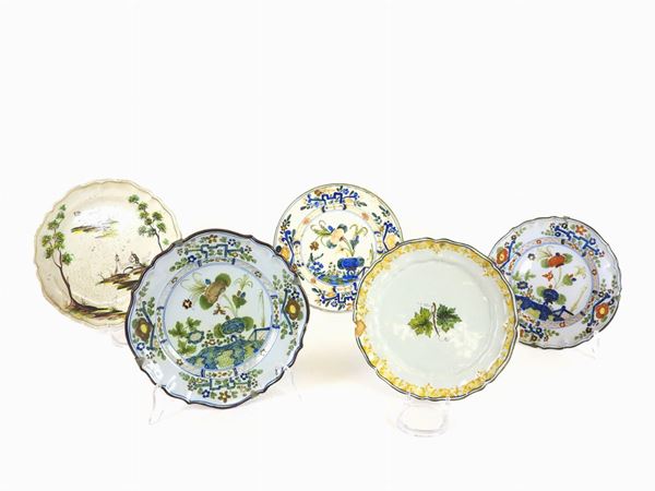 Maiolica Lot  (18th Century)  - Auction Antique Furniture and Old Master Paintings from a house in Florence - II - Maison Bibelot - Casa d'Aste Firenze - Milano