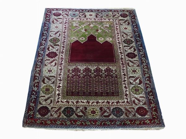 Grande tappeto preghiera persiano