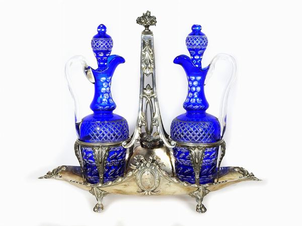 Silver Cruet  (France, Fray Fils, second half of 19th Century)  - Auction Antique Furniture and Old Master Paintings from a house in Florence - II - Maison Bibelot - Casa d'Aste Firenze - Milano