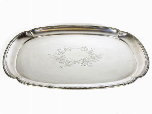 Silver-plated Tray  (Christofle)  - Auction Antique Furniture and Old Master Paintings from a house in Florence - II - Maison Bibelot - Casa d'Aste Firenze - Milano