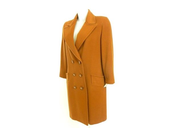 Cappotto in lana color cammello