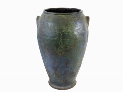 Orcetto in Terracotta Patinata a Finto Bronzo