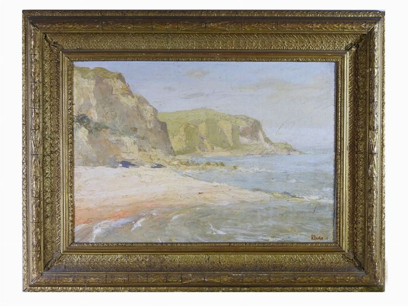 Paesaggio Marino con Scogliera