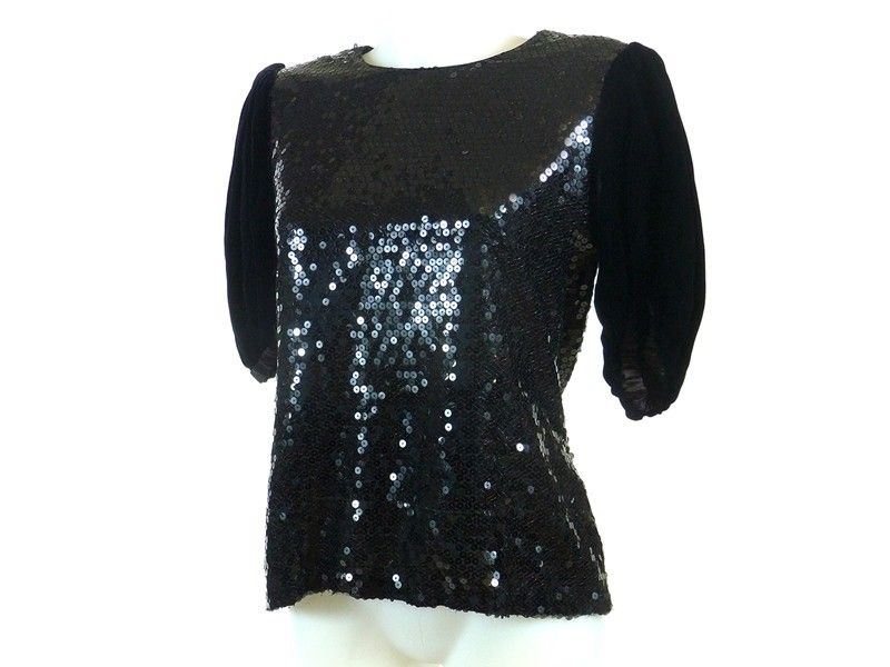 Blusa in Paillettes