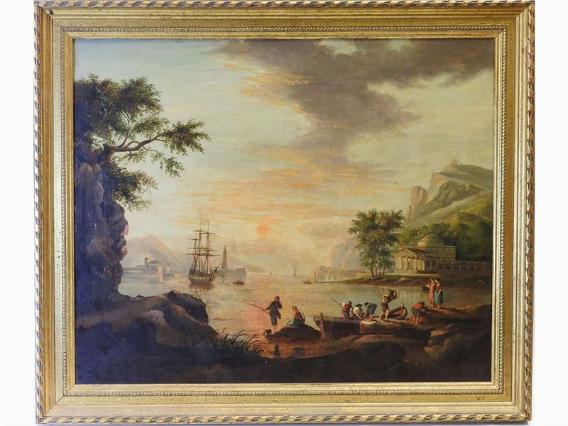 Scuola Francese della Fine del XIX Secolo, Maniera di Joseph Claude Vernet