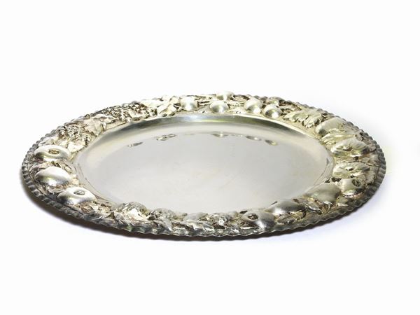 Silver-plated Plate  (Peruzzi)  - Auction Curiosities from the Home of a Collector - III - Maison Bibelot - Casa d'Aste Firenze - Milano