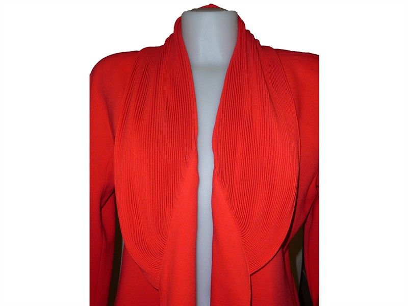 Giacca in Lana Rossa