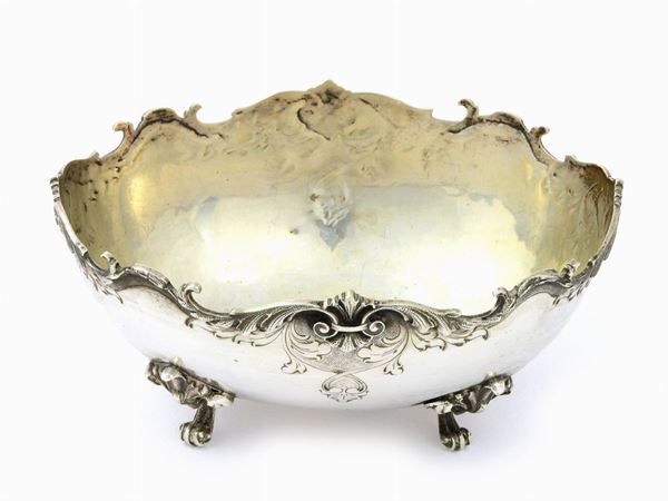 Silver Bon Bon Bowl  - Auction Antique Furniture and Old Master Paintings from a house in Florence - II - Maison Bibelot - Casa d'Aste Firenze - Milano
