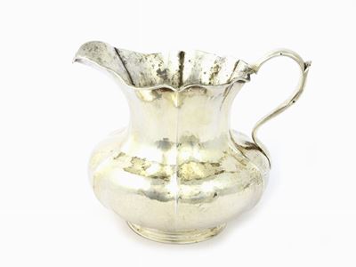 Caraffa in Argento Martellato