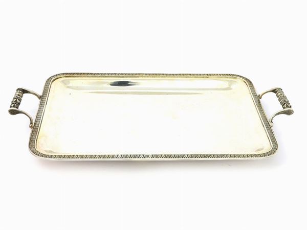 Silver Letter Tray  - Auction Antique Furniture and Old Master Paintings from a house in Florence - II - Maison Bibelot - Casa d'Aste Firenze - Milano