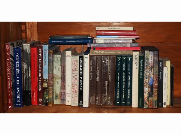 Lot of Books Concerning Florence