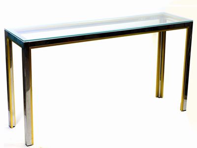 Console in Metallo Cromato