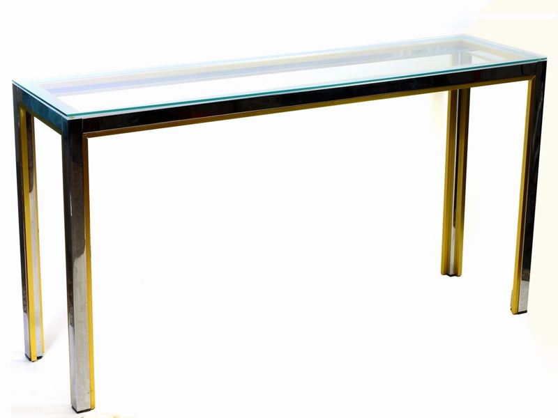Console in Metallo Cromato