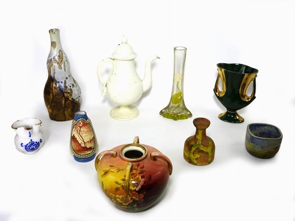 Lot of Vases  - Auction Antique Furniture and Old Master Paintings from a house in Florence - II - Maison Bibelot - Casa d'Aste Firenze - Milano