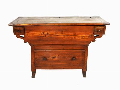 Piccola Madia Rustica in Legno Tenero