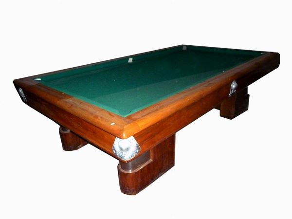 Walnut Biliard Table