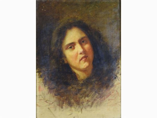 Stefano Ussi : Ussi Stefano  ((1822-1901))  - Auction Modern and Contemporary Art - I - Maison Bibelot - Casa d'Aste Firenze - Milano