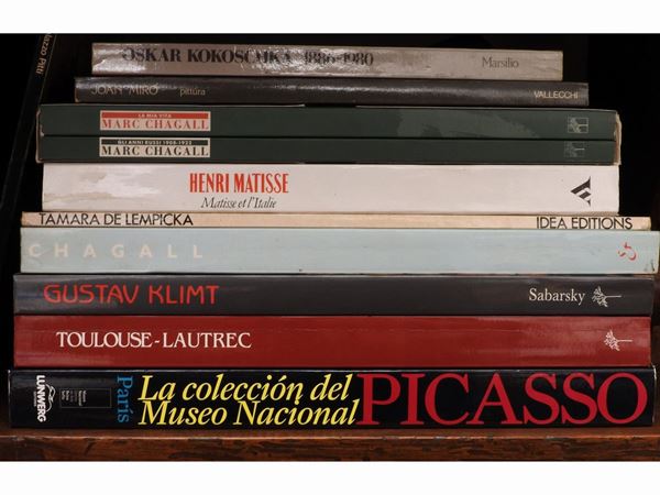 Modern and Contemporary Art Book Lot