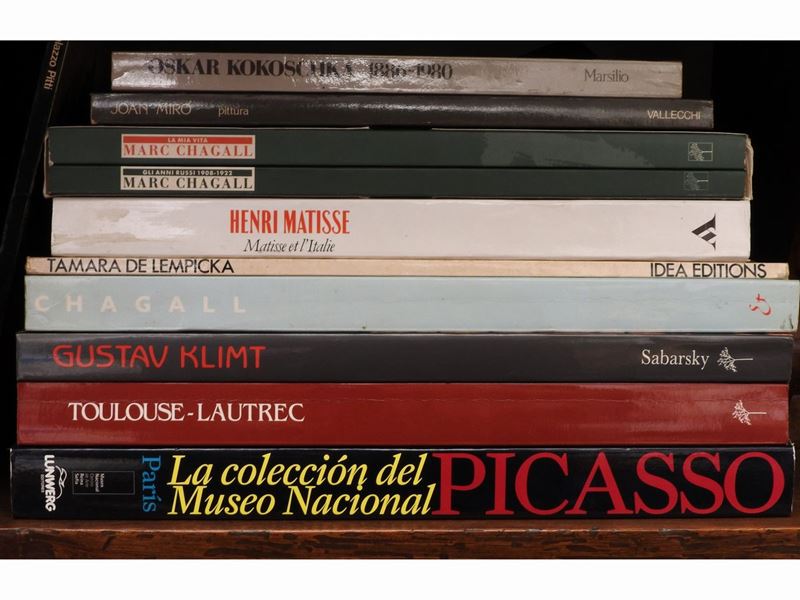 Lotto di Libri D'arte Moderna e Contemporanea