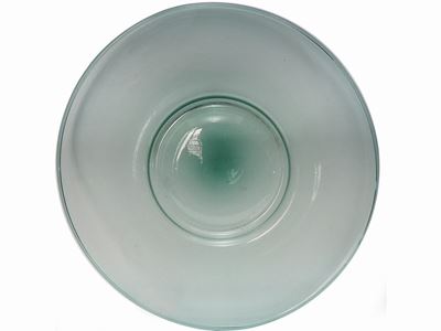 Grande Centrotavola in Vetro Soffiato Verde