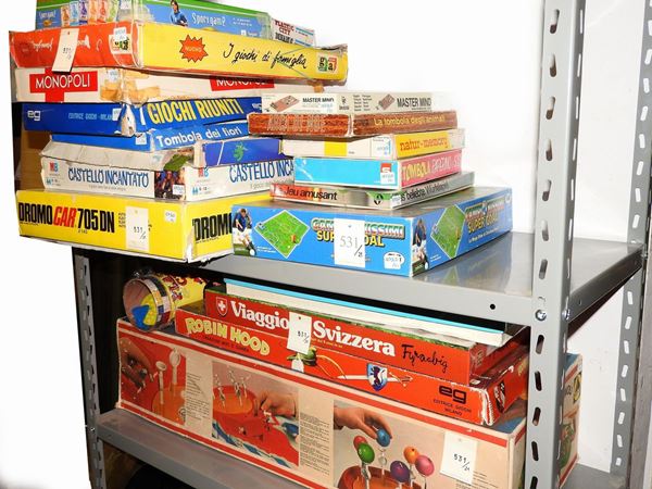 Lot of Board Games  - Auction Antique Furniture and Old Master Paintings from a house in Florence - II - Maison Bibelot - Casa d'Aste Firenze - Milano