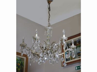 Lampadario in Vetro